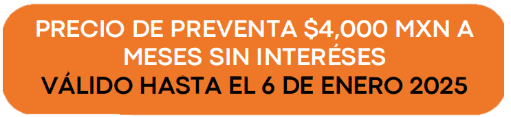 Preventa por 4,000 MXN